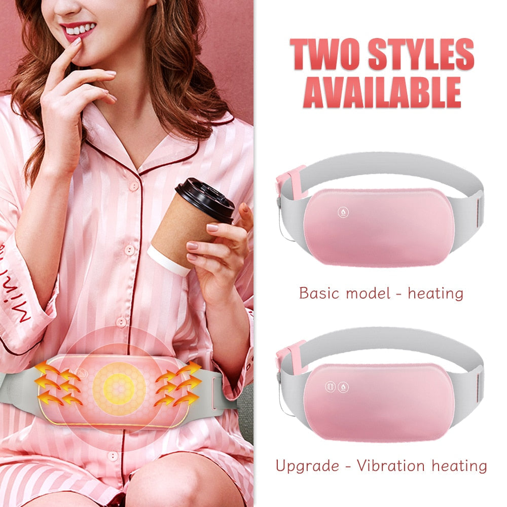 Electric Heated Hot Compress Belt Massager