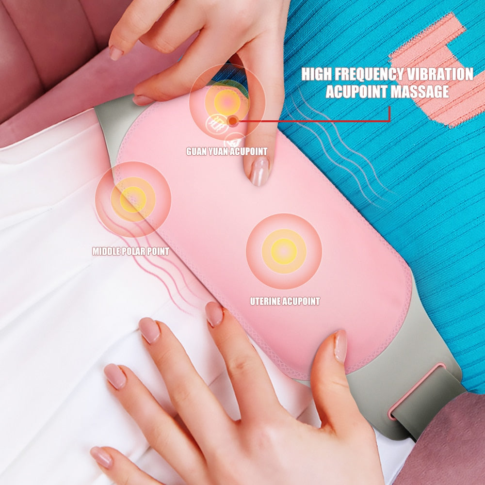 Electric Heated Hot Compress Belt Massager