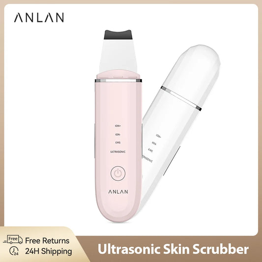 ANLAN Ultrasonic Skin Scrubber Deep Cleaning Peeling Shovel